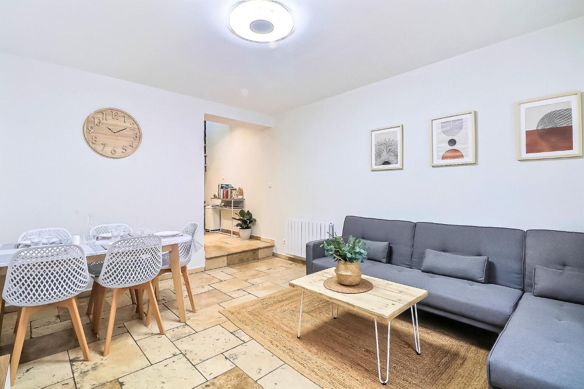 Le Logy-Cosy - Appartement 5 Pers - Clim Wifi Cosy Garage Saint-Gilles  Dış mekan fotoğraf